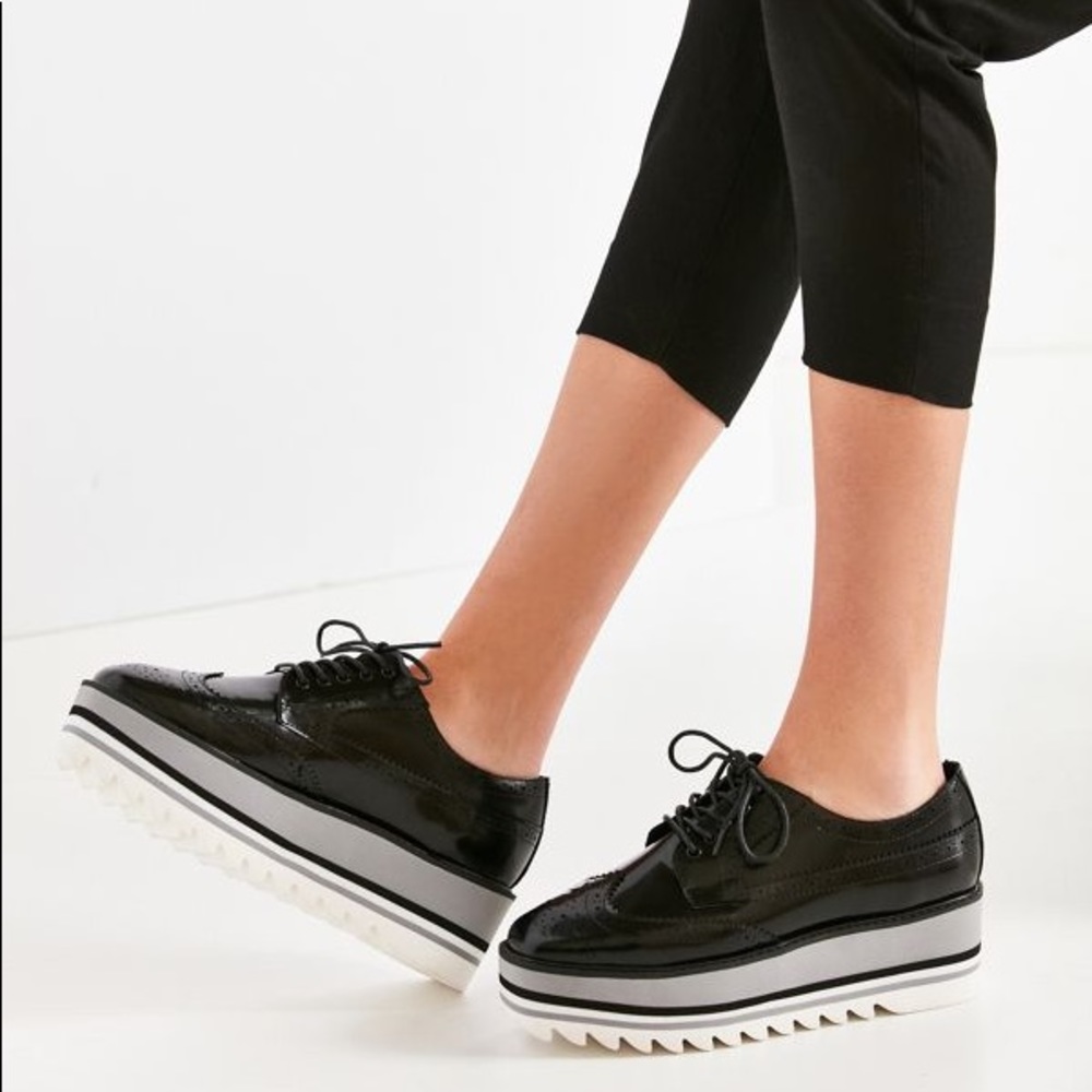 Jeffrey Campbell Platform Laceup Eliot Oxfords